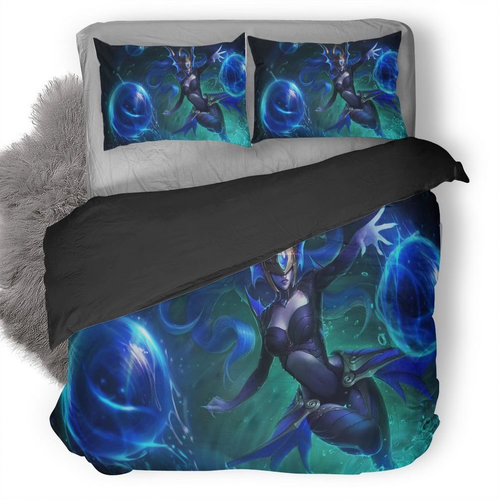 League Of Legends Altantean Syndra 3D Customized Duvet Cover Bedding Set