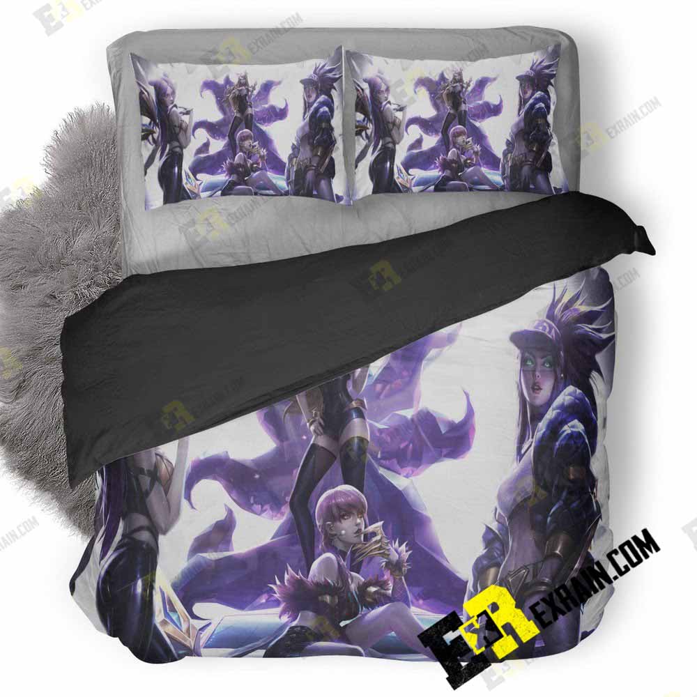 League Of Legends Artistic Art 0Z 3D Customized Duvet Cover Bedding Set