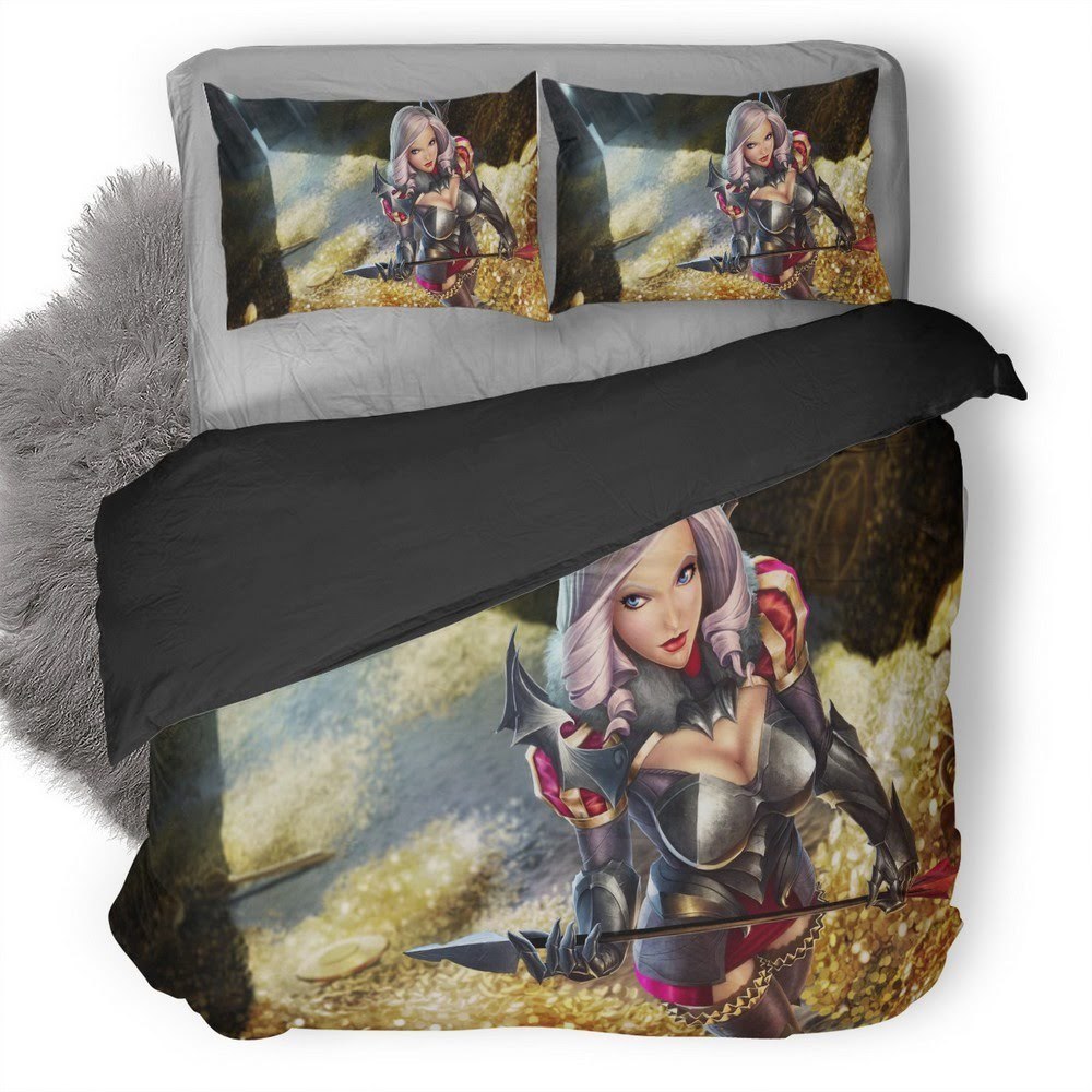League Of Legends Ashe 3D Customized Duvet Cover Bedding Set