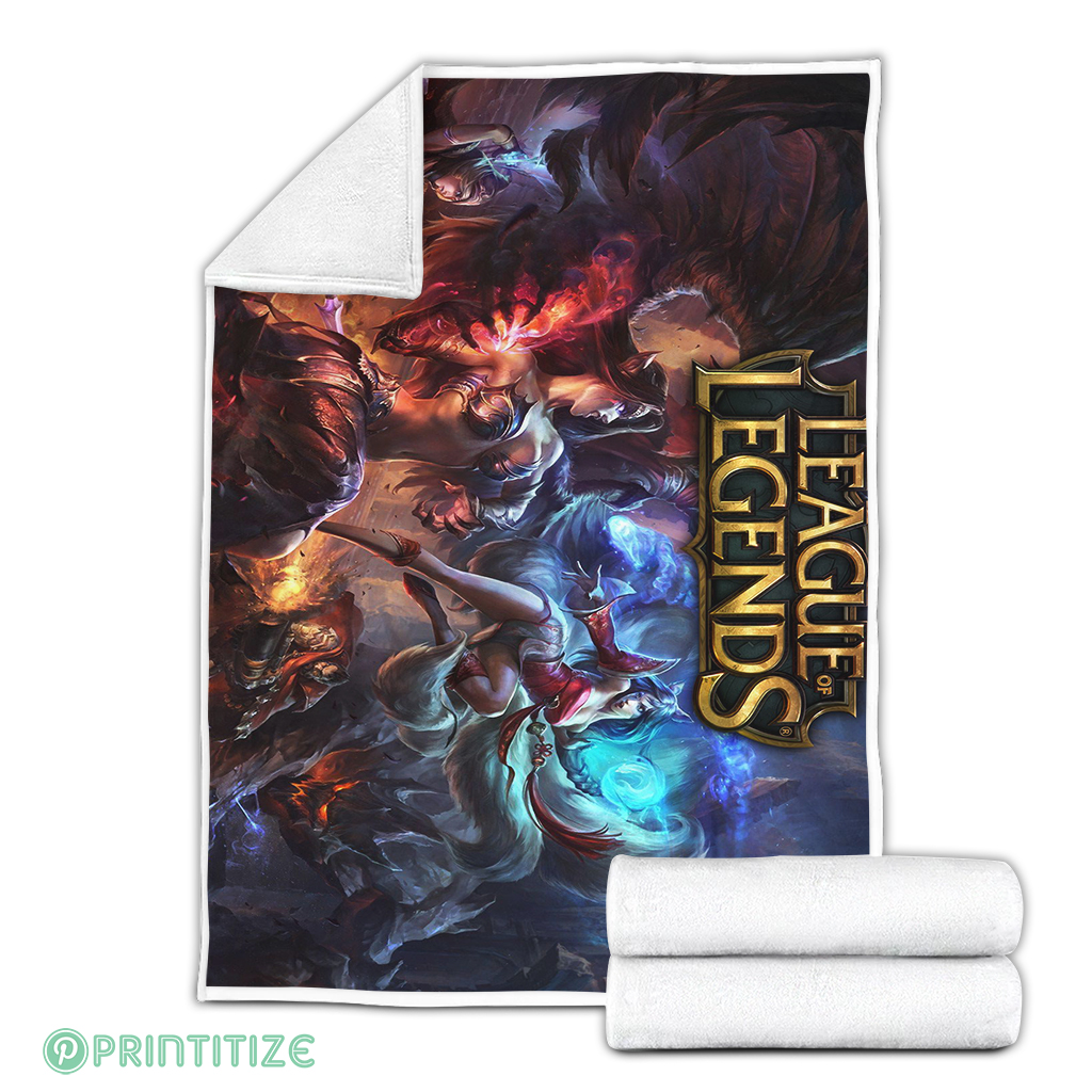 League Of Legends Backgrounds Fleece Blanket