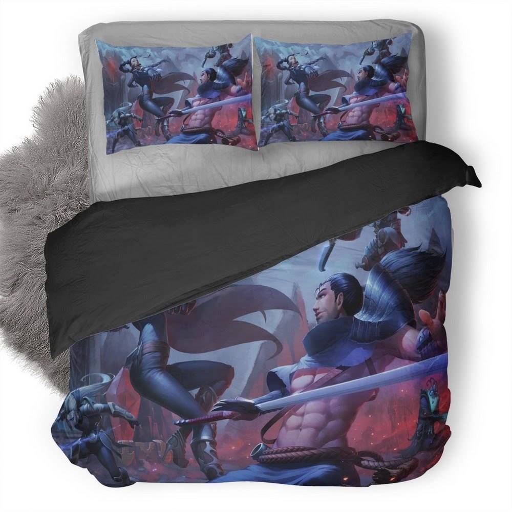 League Of Legends Diana 3D Customized Duvet Cover Bedding Set