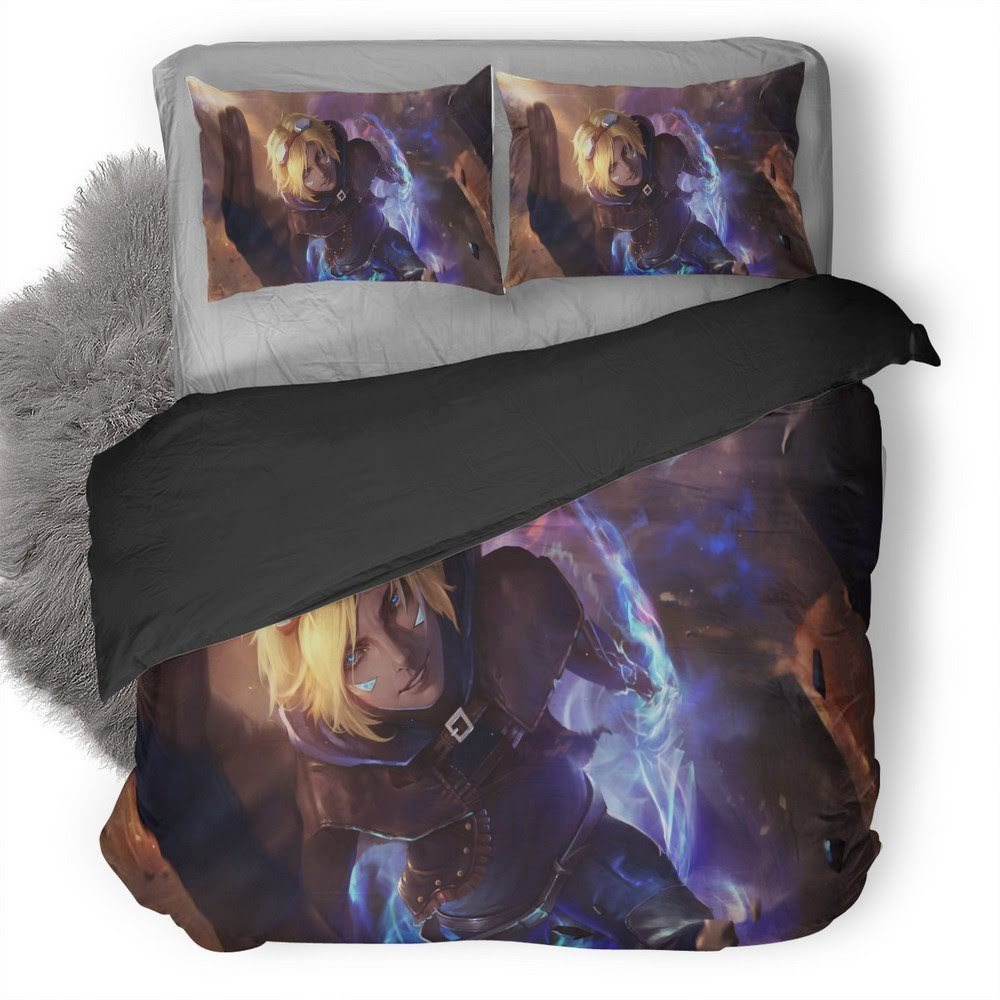 League Of Legends Ezreal 3D Customized Duvet Cover Bedding Set