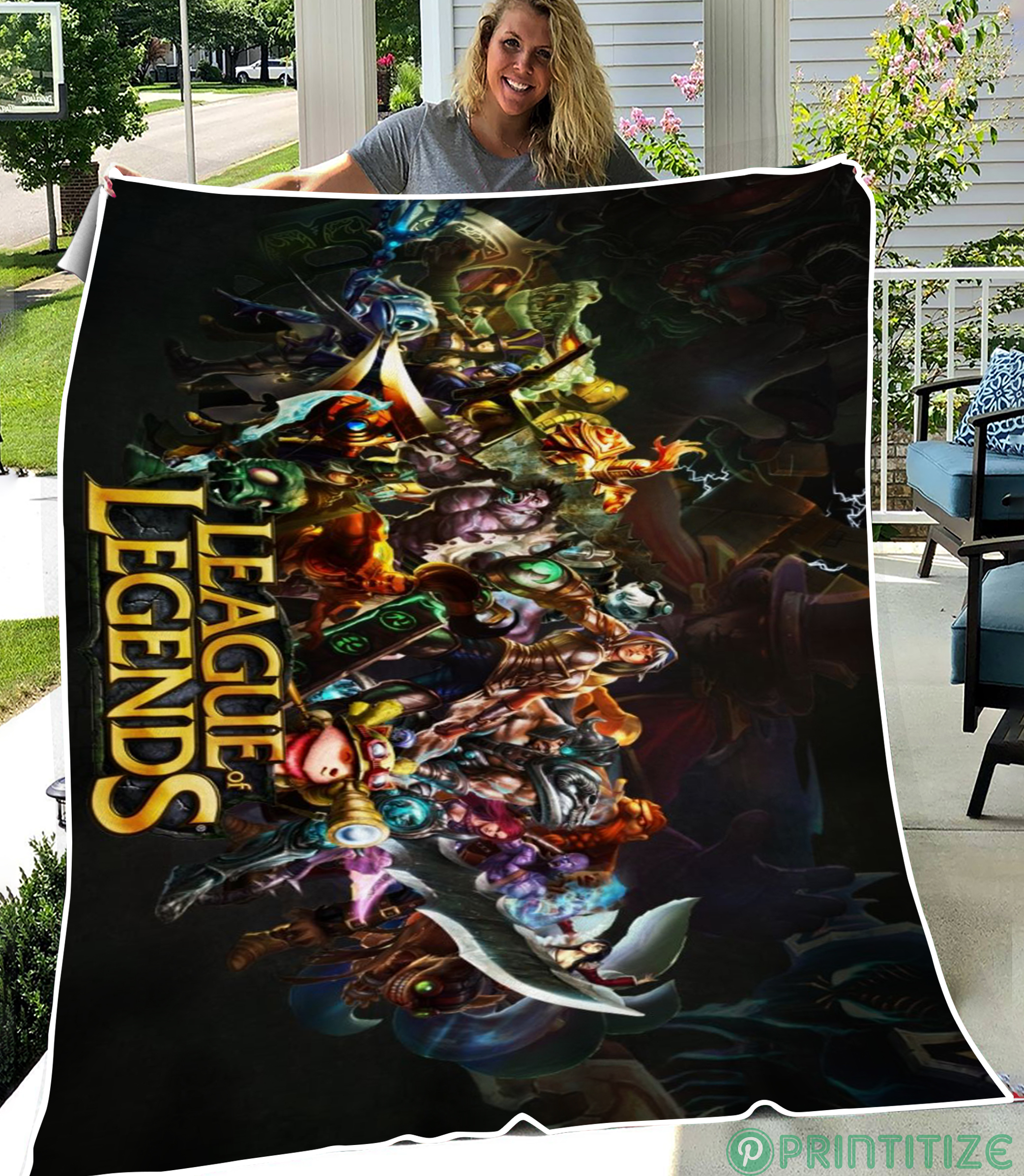 League of Legends Fleece Blanket