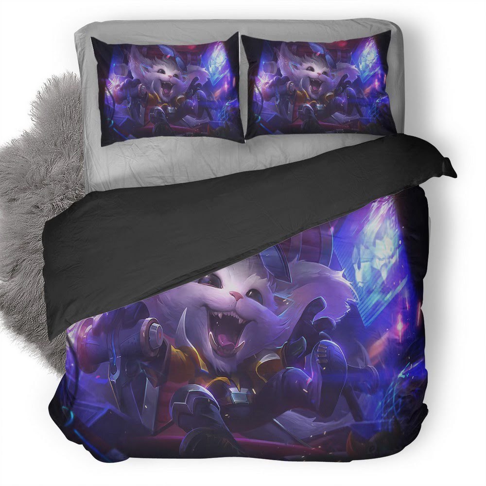 League Of Legends Gnar 3D Customized Duvet Cover Bedding Set