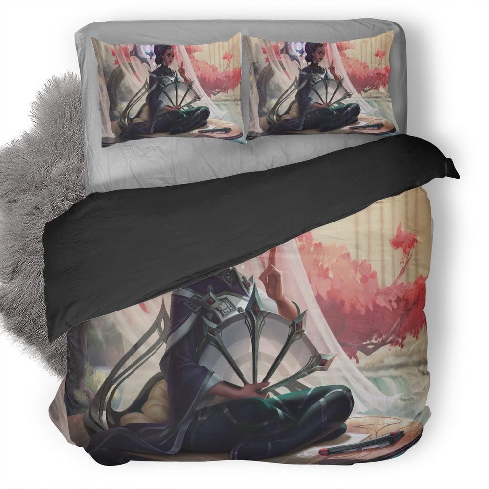 League Of Legends Karma 3D Customized Duvet Cover Bedding Set