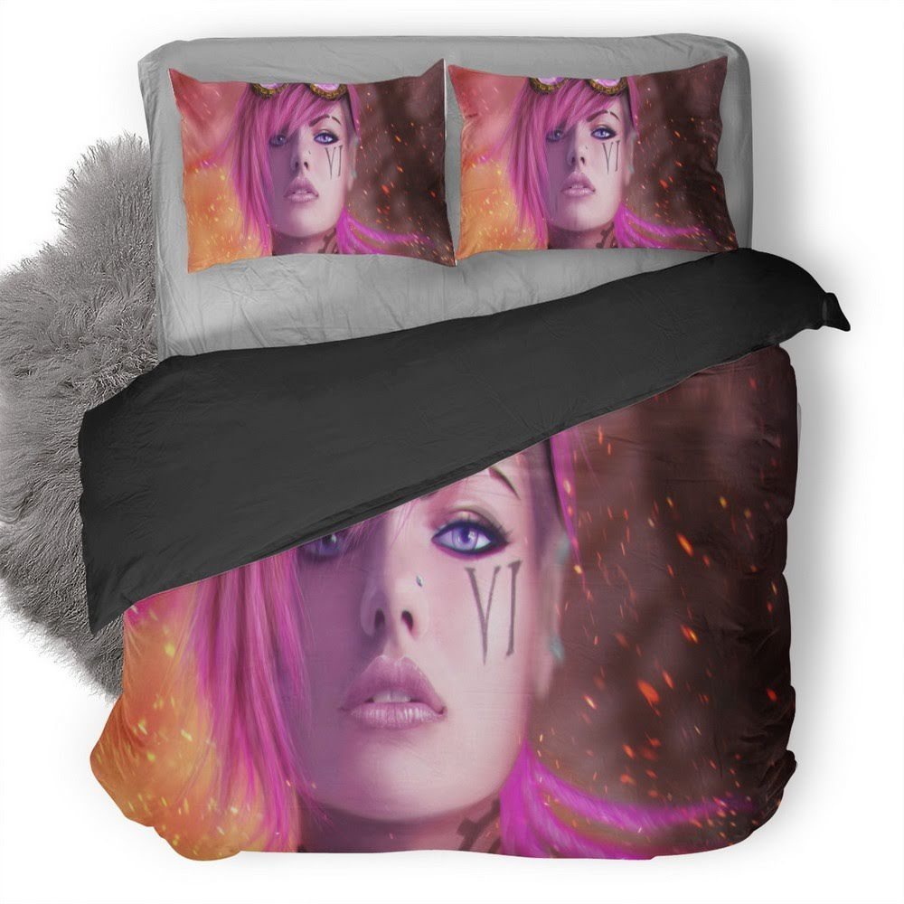 League Of Legends Katarina 10 3D Customized Duvet Cover Bedding Set