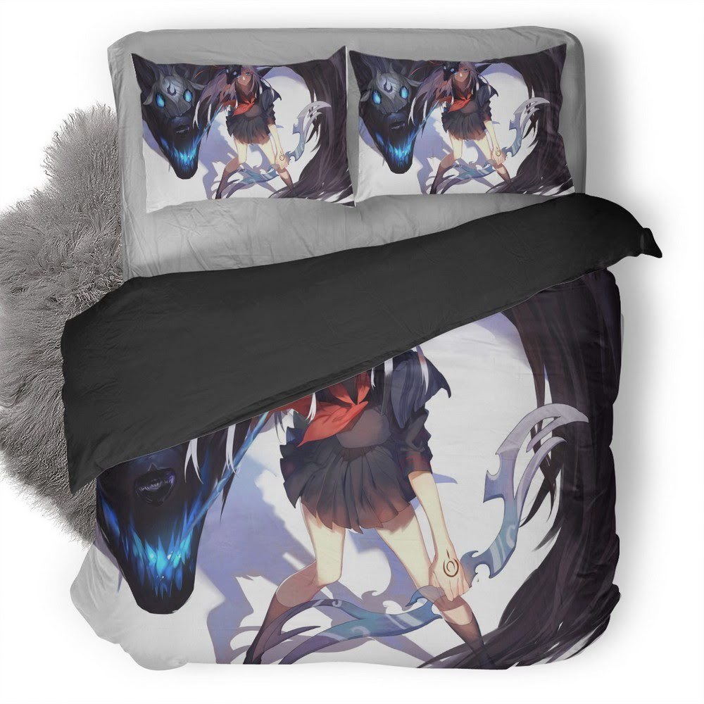 League Of Legends Kindred 3D Customized Duvet Cover Bedding Set