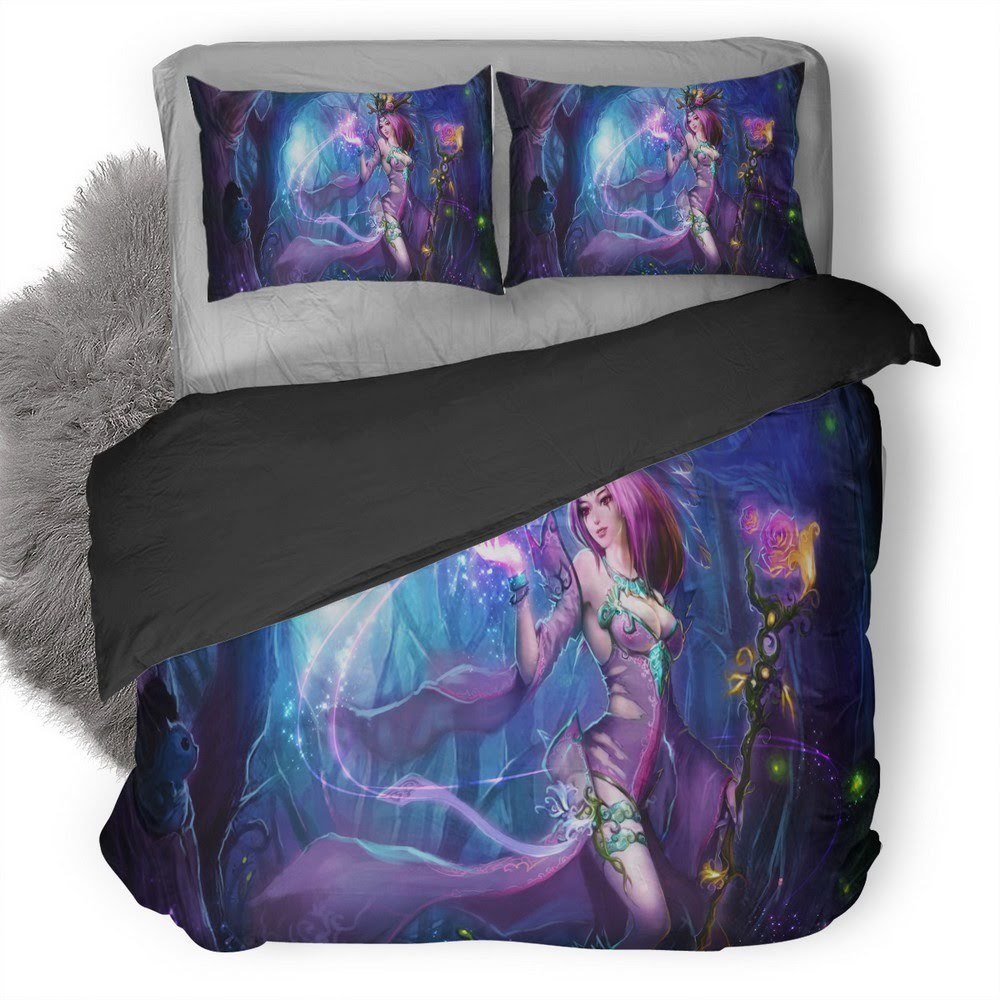 League Of Legends Leblanc 3D Customized Duvet Cover Bedding Set