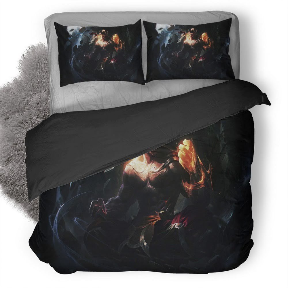 League Of Legends Lee Sin 3D Customized Duvet Cover Bedding Set