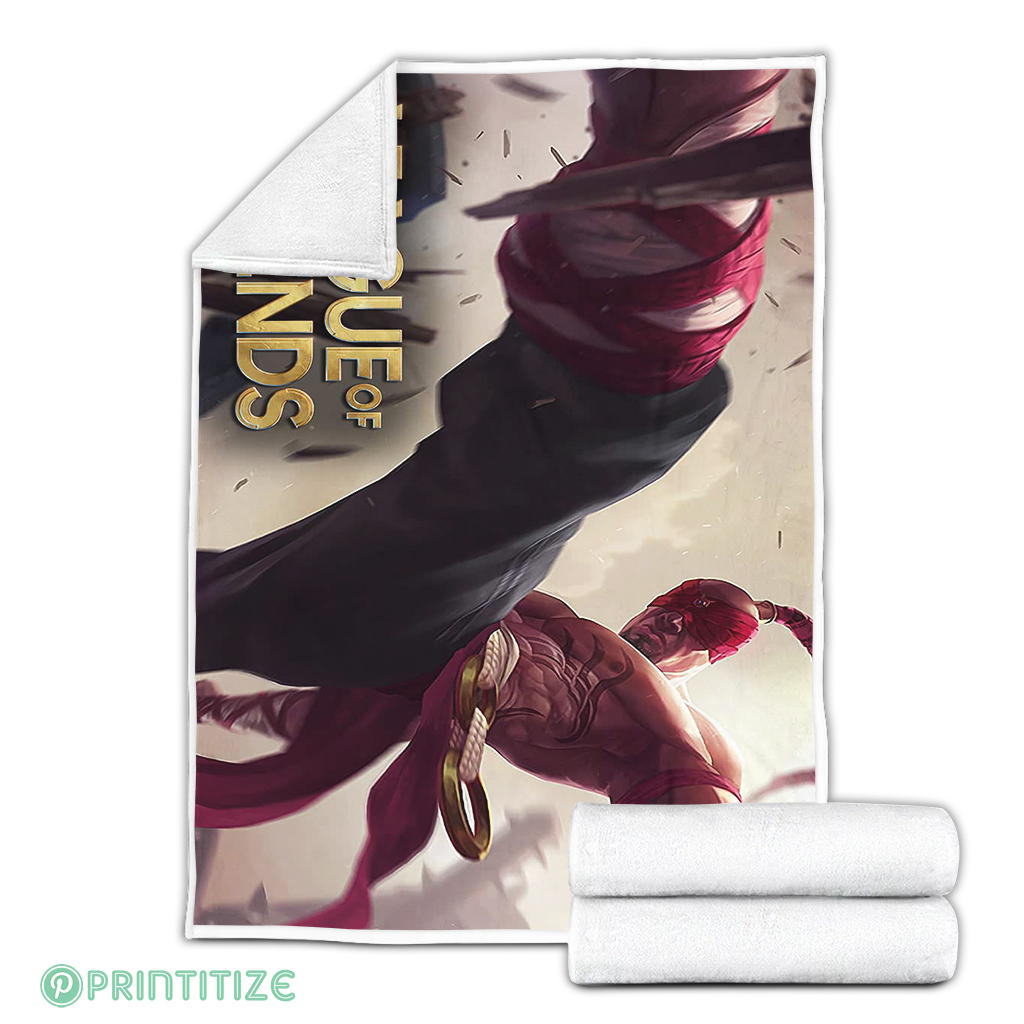 League Of Legends Leesin Fleece Blanket