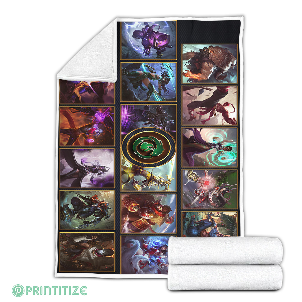 League of Legends Lonia Champ Fleece Blanket