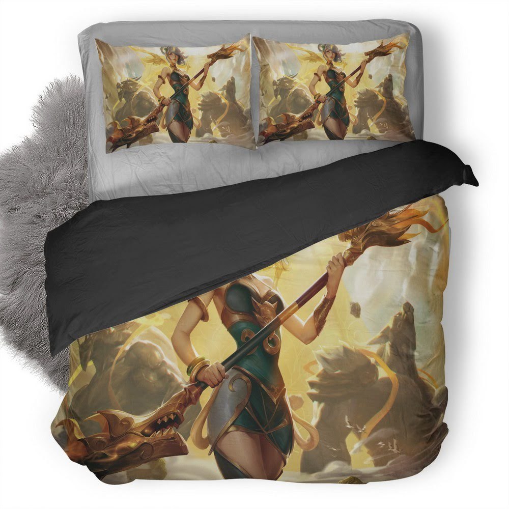 League Of Legends Lux 3D Customized Duvet Cover Bedding Set