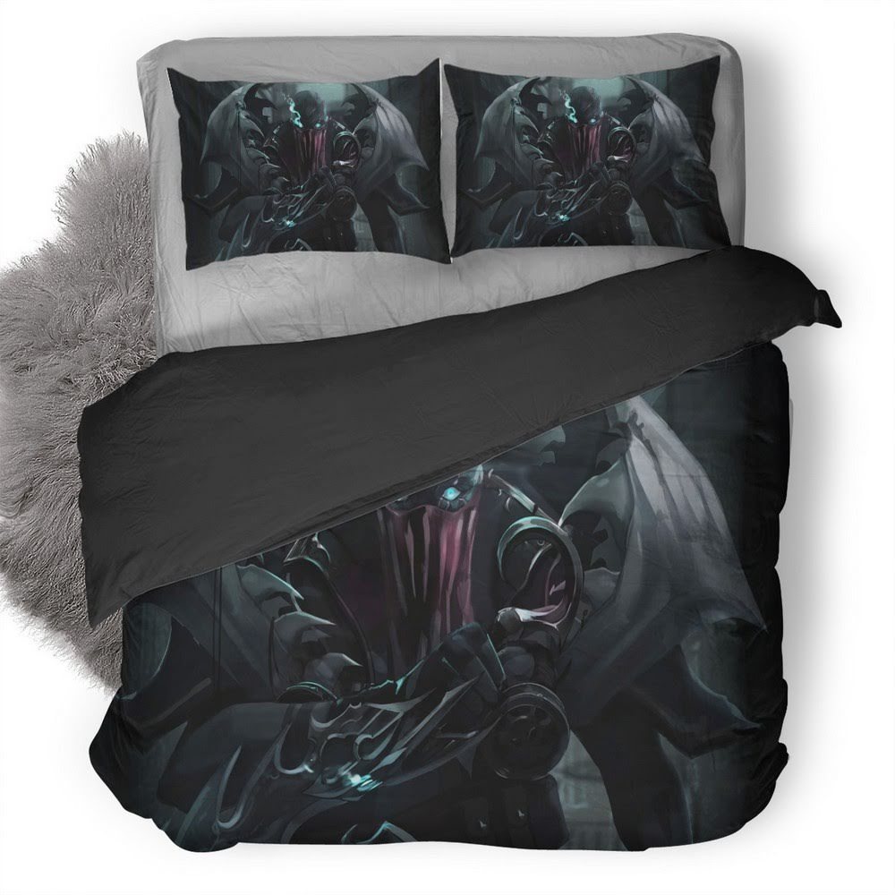 League Of Legends Pyke 3D Customized Duvet Cover Bedding Set