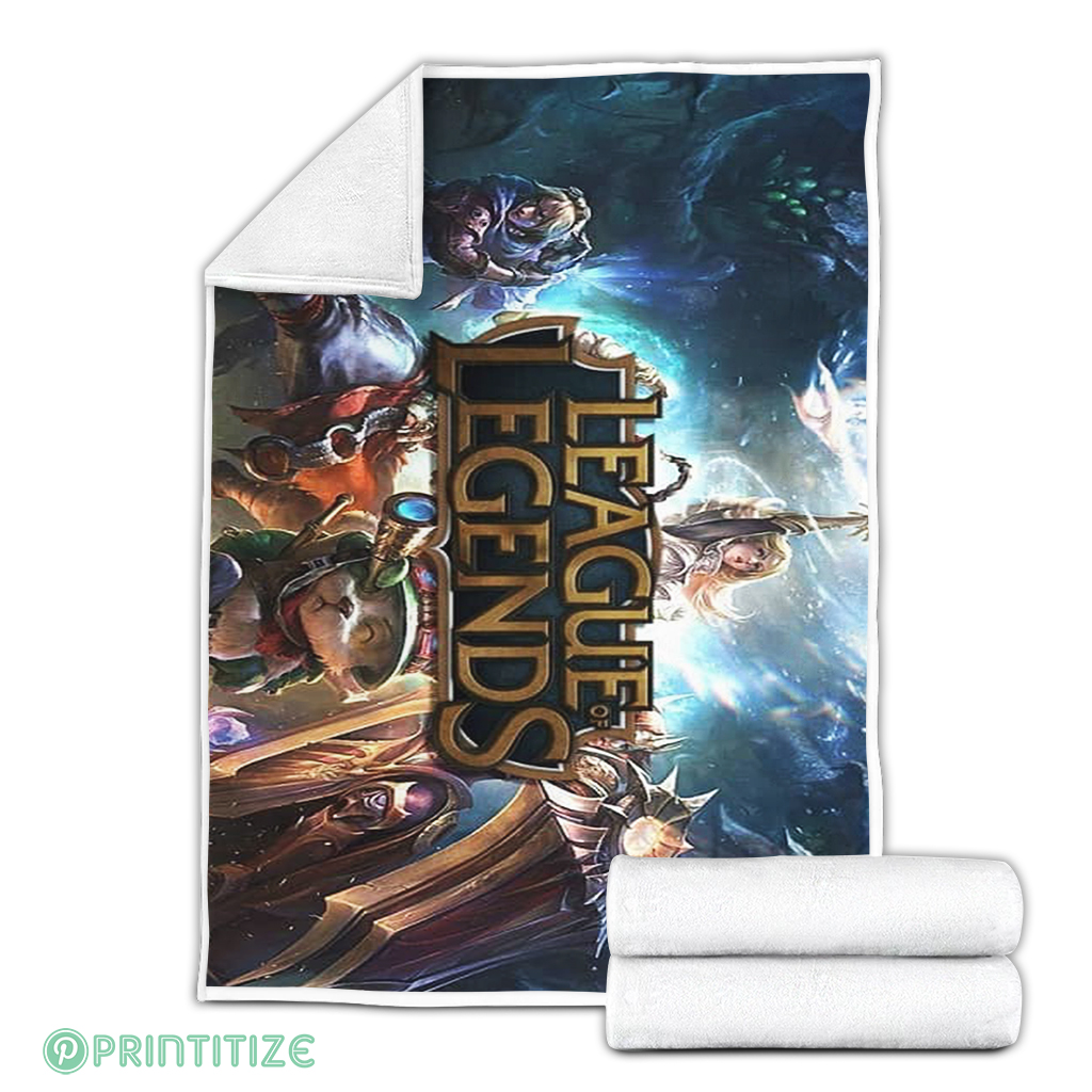 League Of Legends Riot Game Fleece Blanket