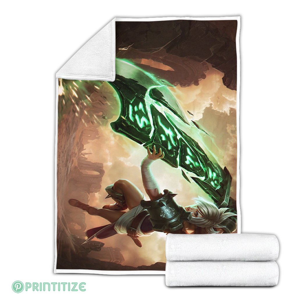 League of Legends Riven Fleece Blanket