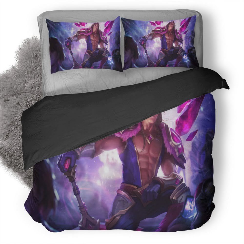 League Of Legends Taric 3D Customized Duvet Cover Bedding Set
