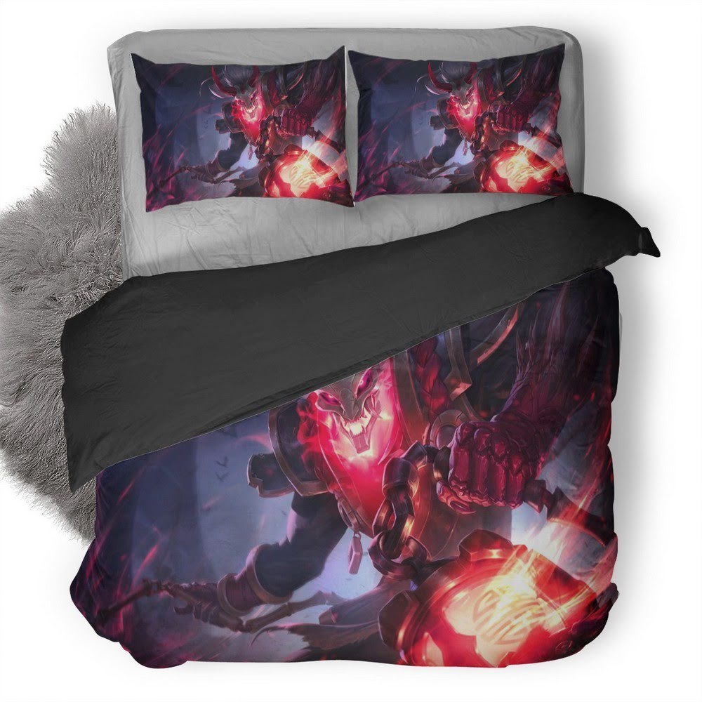 League Of Legends Tresh 3D Customized Duvet Cover Bedding Set