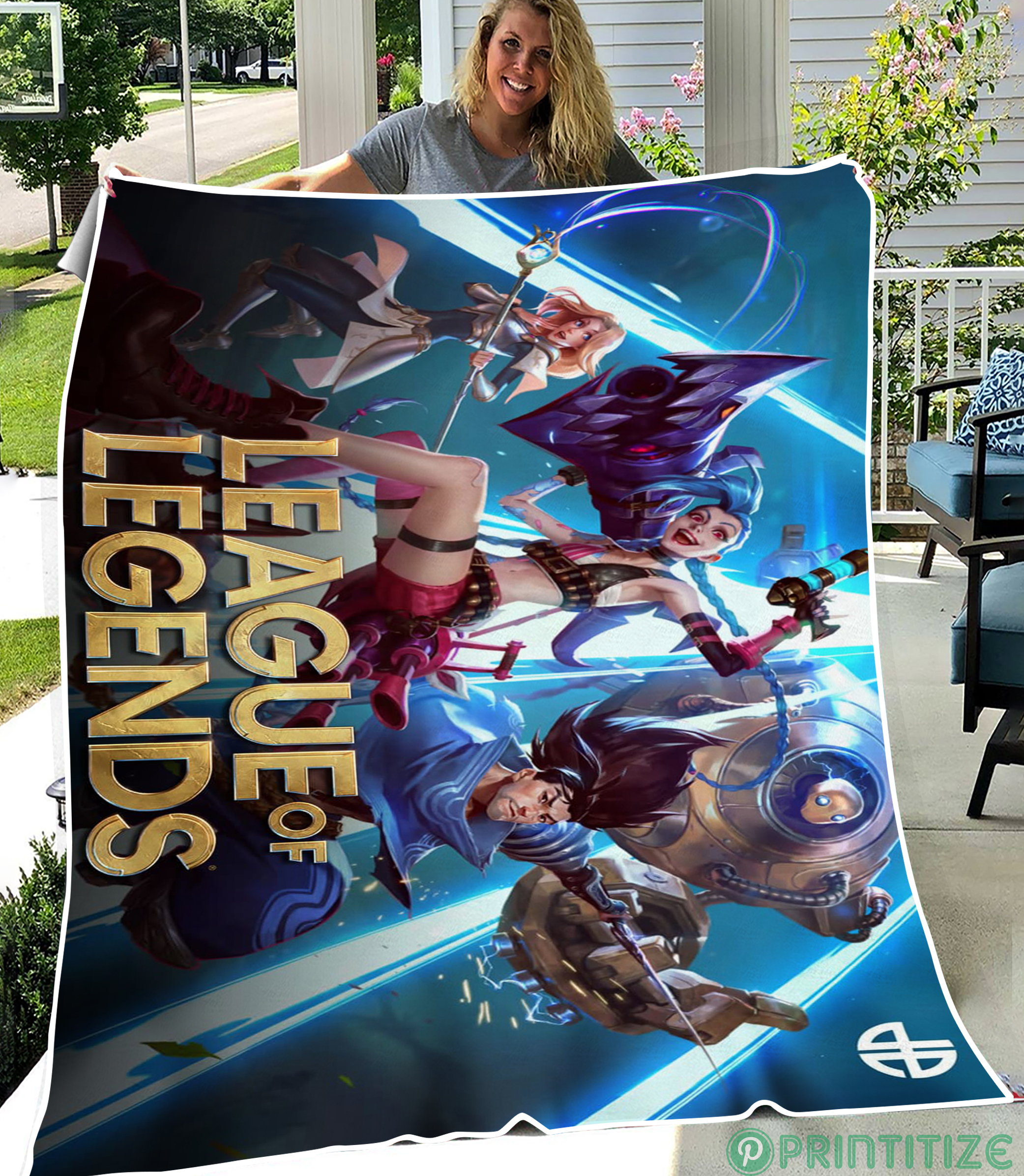 League Of Legends Wild Rift Fleece Blanket