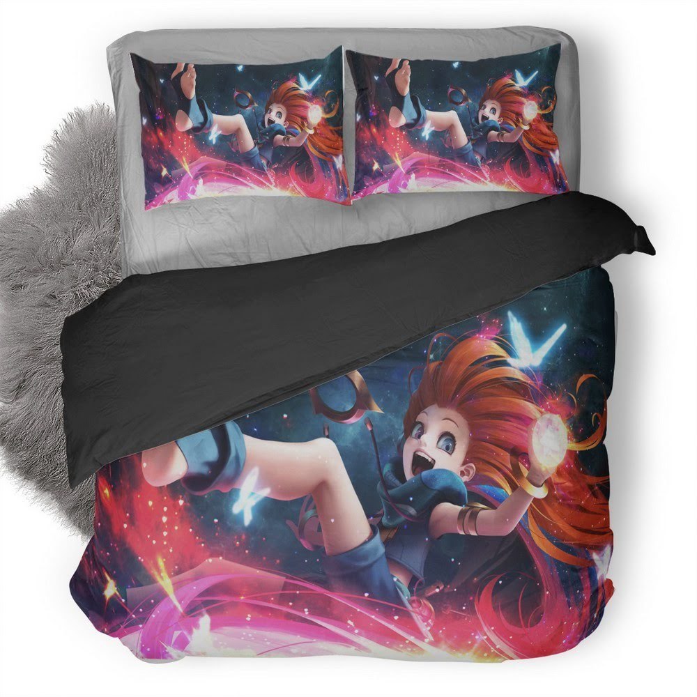 League Of Legends Zoe 3D Customized Duvet Cover Bedding Set