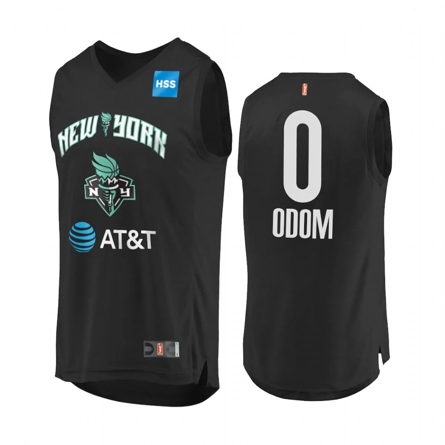 Leaonna Odom WNBA 2020 Draft Player Black Jersey