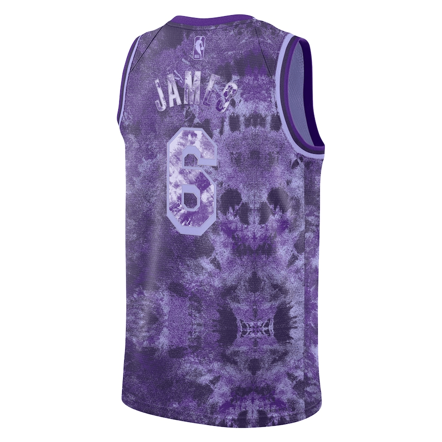 LeBron James 6 Los Angeles Lakers Unisex Select Series Swingman Jersey – Purple