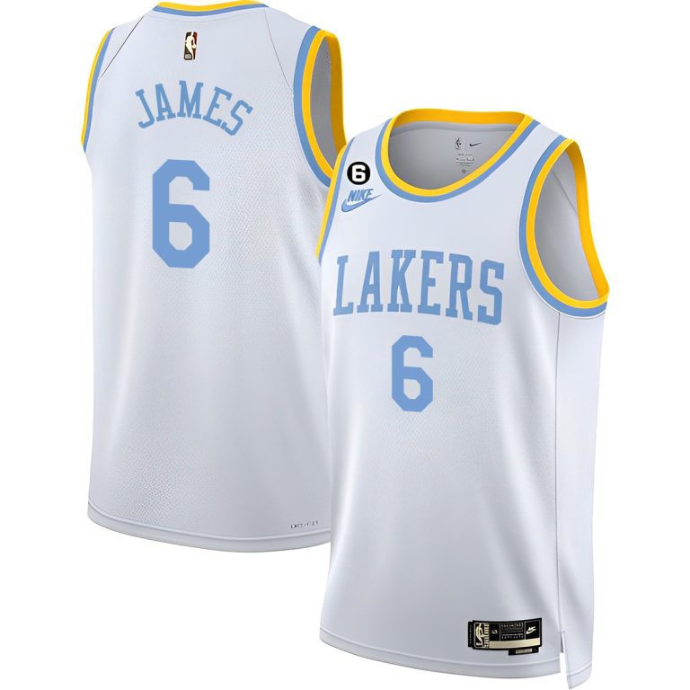 LeBron James Los Angeles Lakers 2023 Classic Edition Jersey - All Stitched
