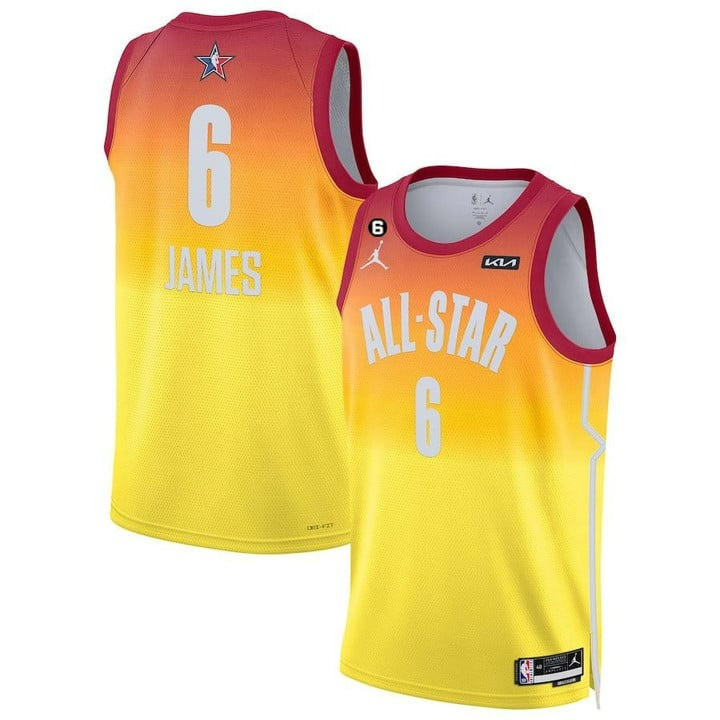 LeBron James Men's Los Angeles Lakers 2023 Collection All-Star Jersey - All Stitched