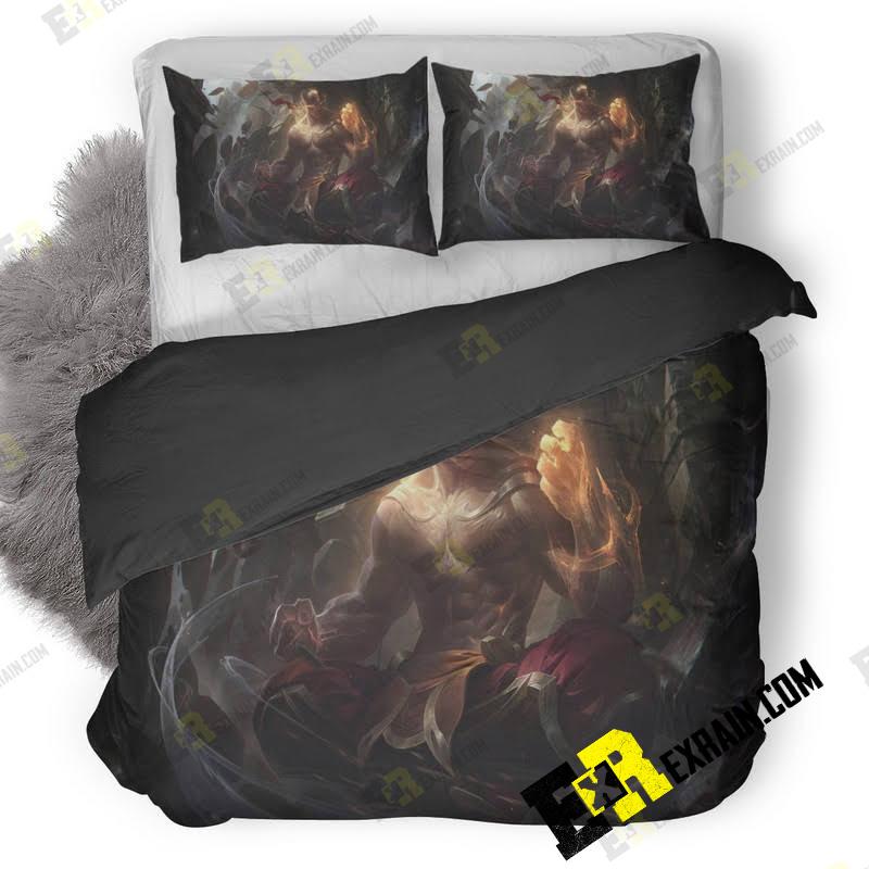 Lee Sin League Of Legends Qu 3D Customized Duvet Cover Bedding Set