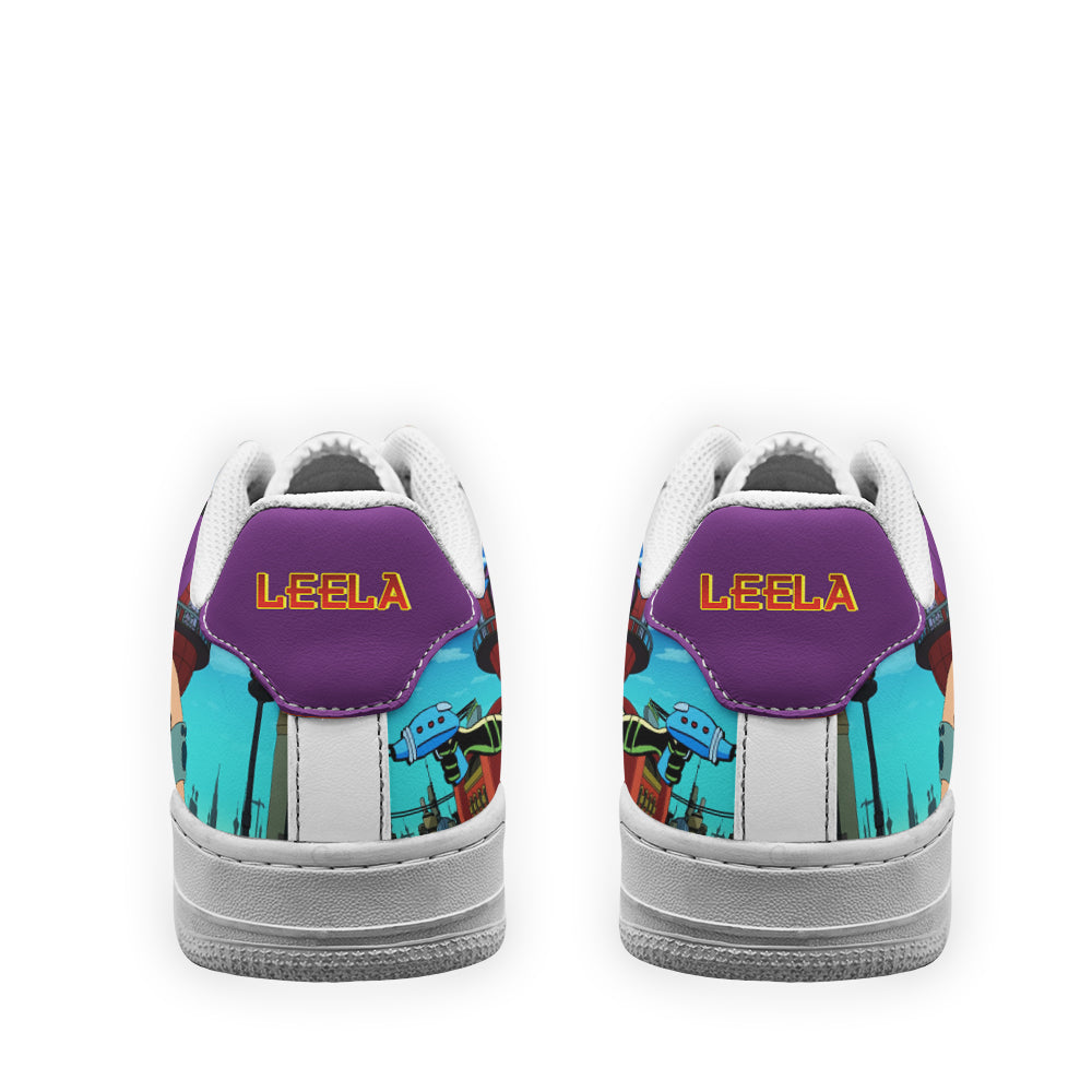 Leela Futurama Custom Air Sneakers