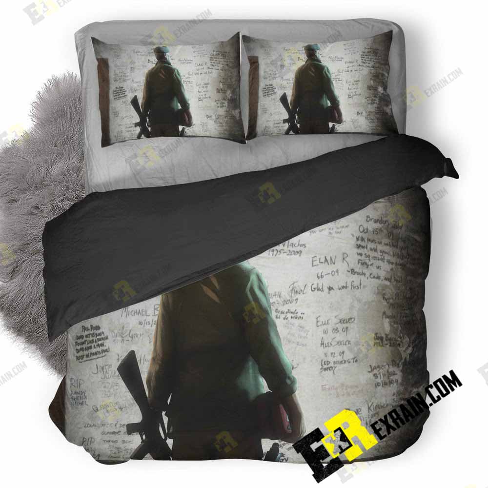Left Dead Q5 3D Customized Duvet Cover Bedding Set