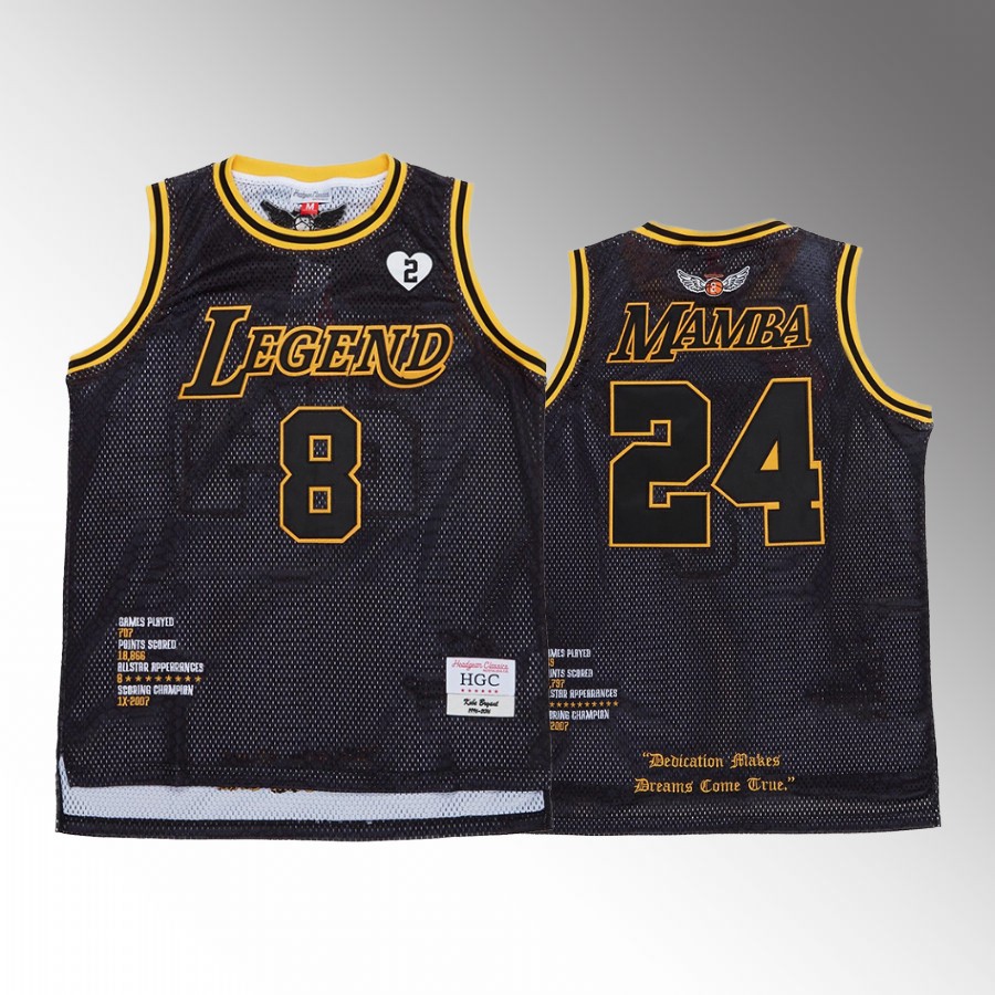 Legend Mam8a Kobe Bryant Jersey 24 Black