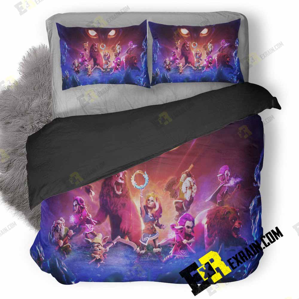 Legend Of Solgard Qp 3D Customized Duvet Cover Bedding Set