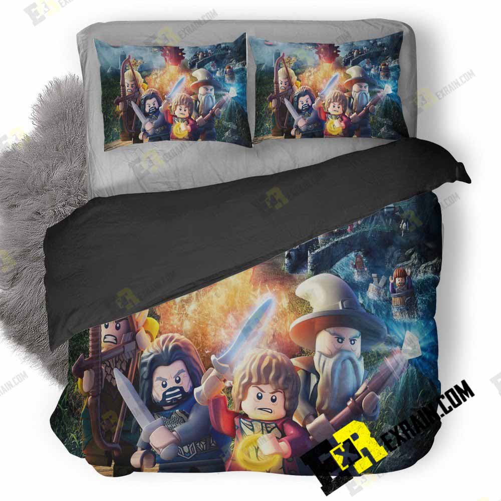 Lego The Hobbit Game 3D Customized Duvet Cover Bedding Set