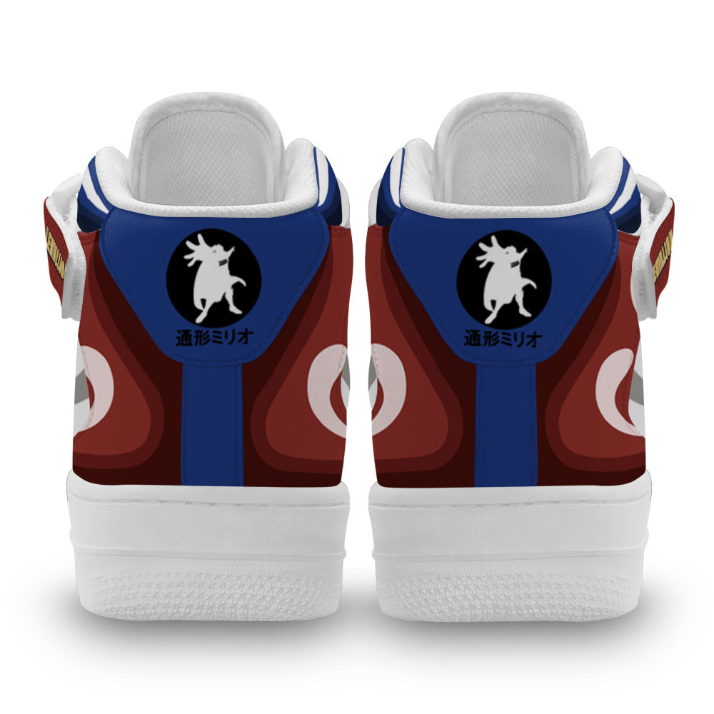 Lemillion Sneakers Air Mid Custom My Hero Academia Anime Shoes