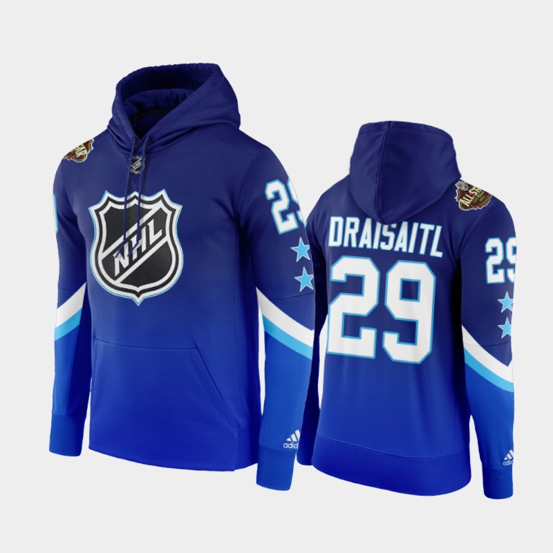 Leon Draisaitl Edmonton Oilers 2022 NHL All-Star Blue Las Vegas Hoodie #29