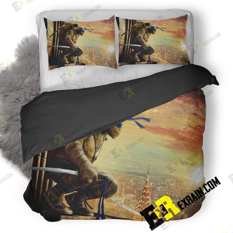 Leonardo Teenage Mutant Ninja Turtles Out Of The Shadows 3D Customized Duvet Cover Bedding Set