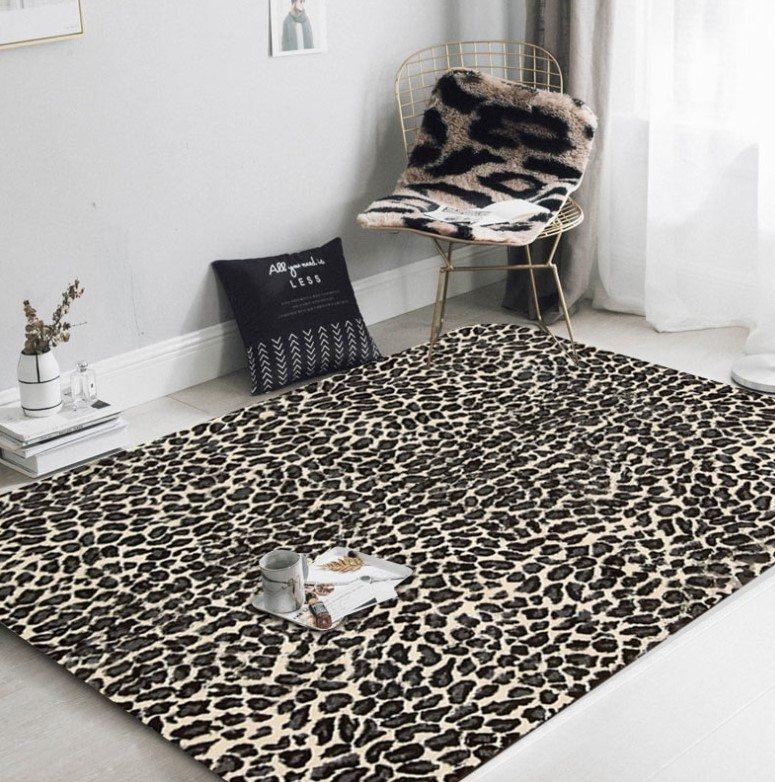 Leopard Rectangle Rug