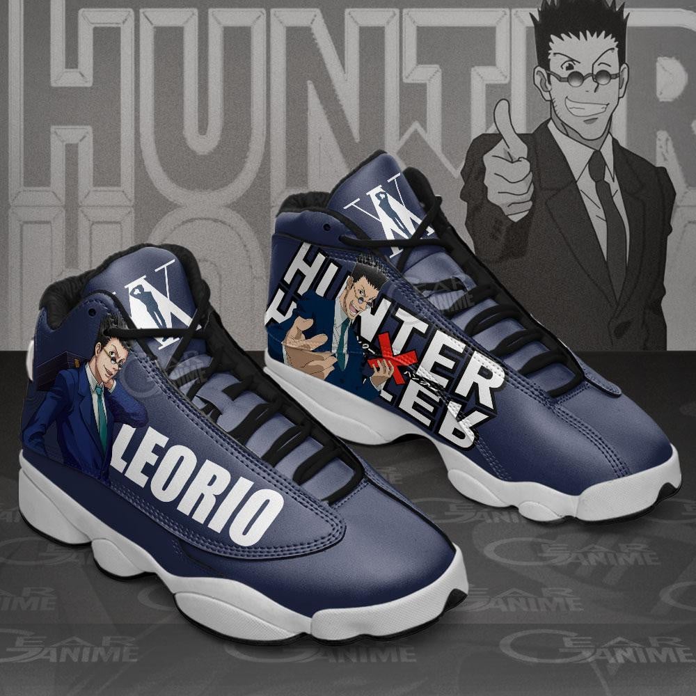 Leorio JD13 Sneakers Custom Anime Hunter X Hunter Shoes