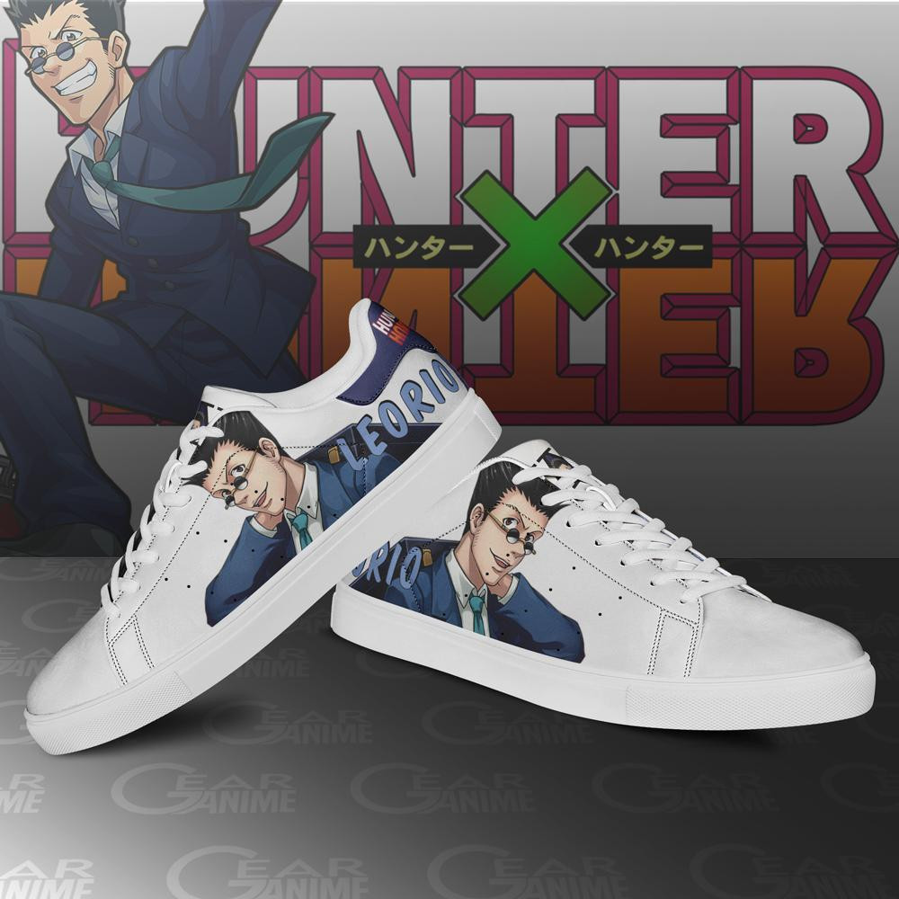 Leorio Skate Shoes Hunter X Hunter Anime Shoes