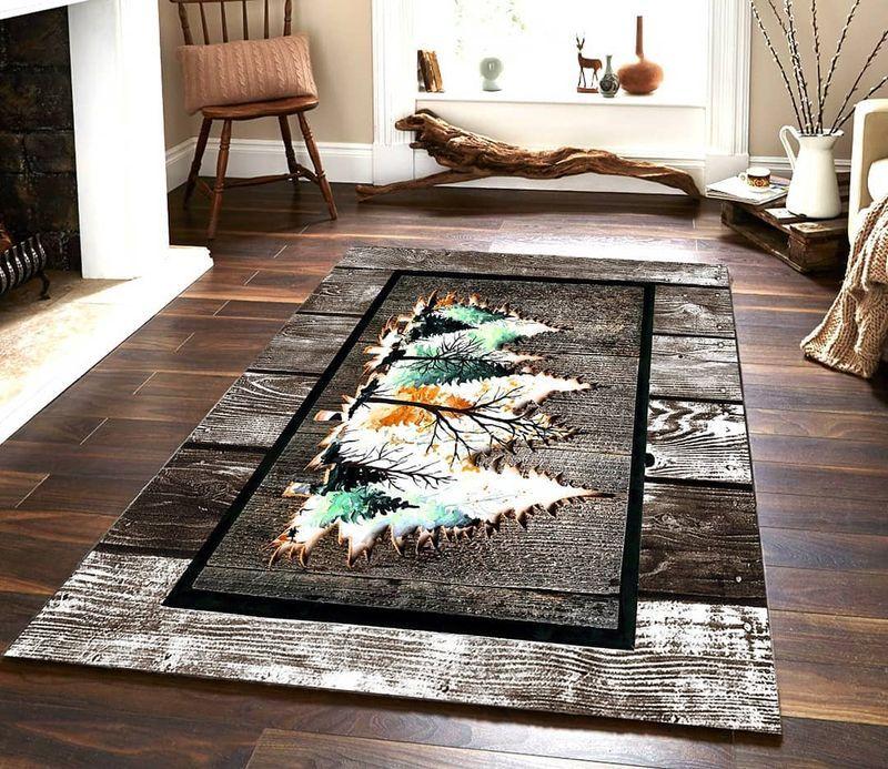 Let’s Go To The Forest Rectangle Rug