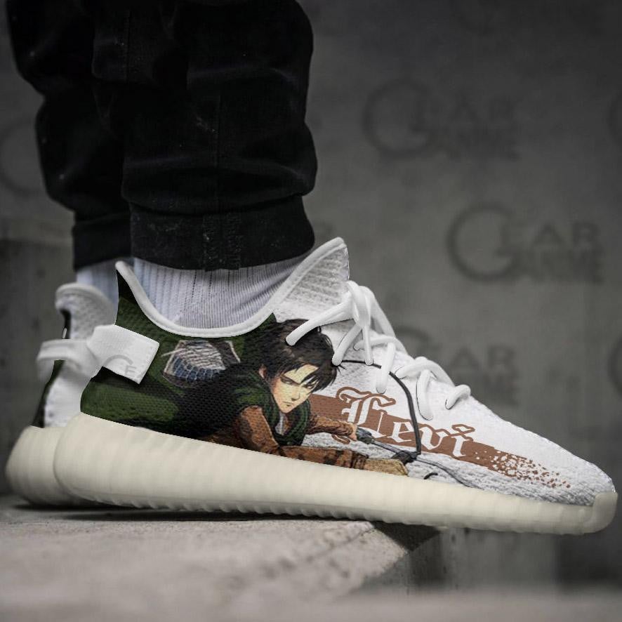 Levi Ackerman Shoes Attack On Titan Custom Anime Sneakers TT10