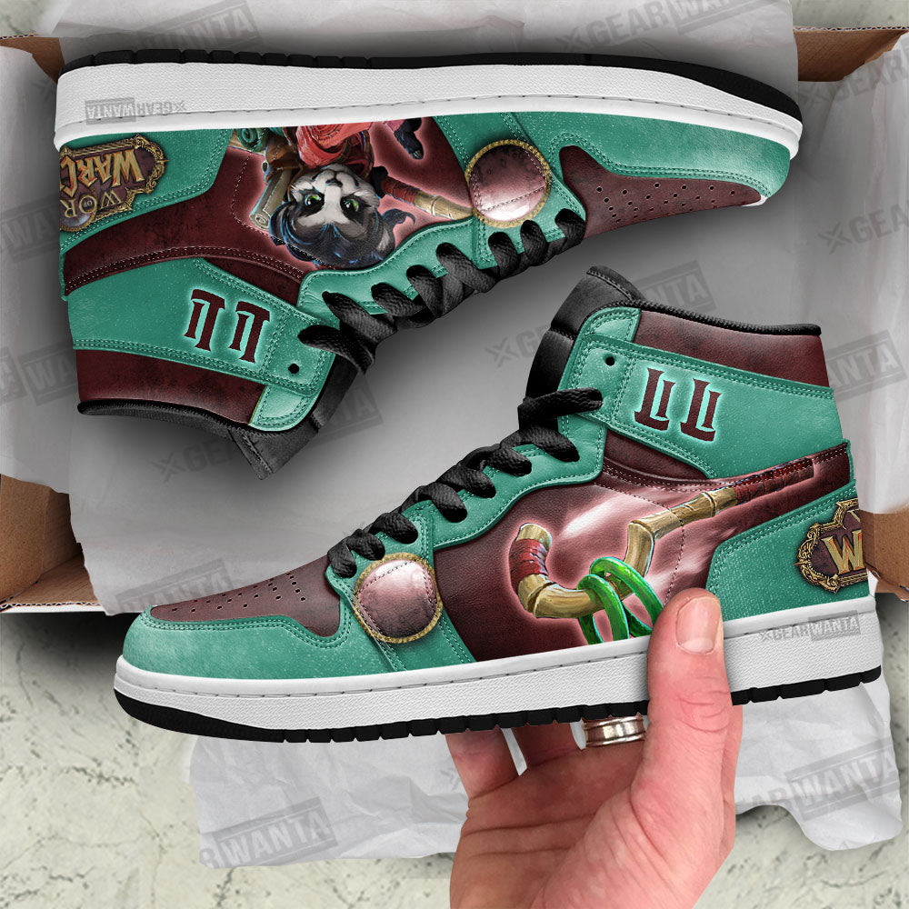 Li Li World of Warcraft JD Sneakers Shoes For Fans, Air Jordan Hightop