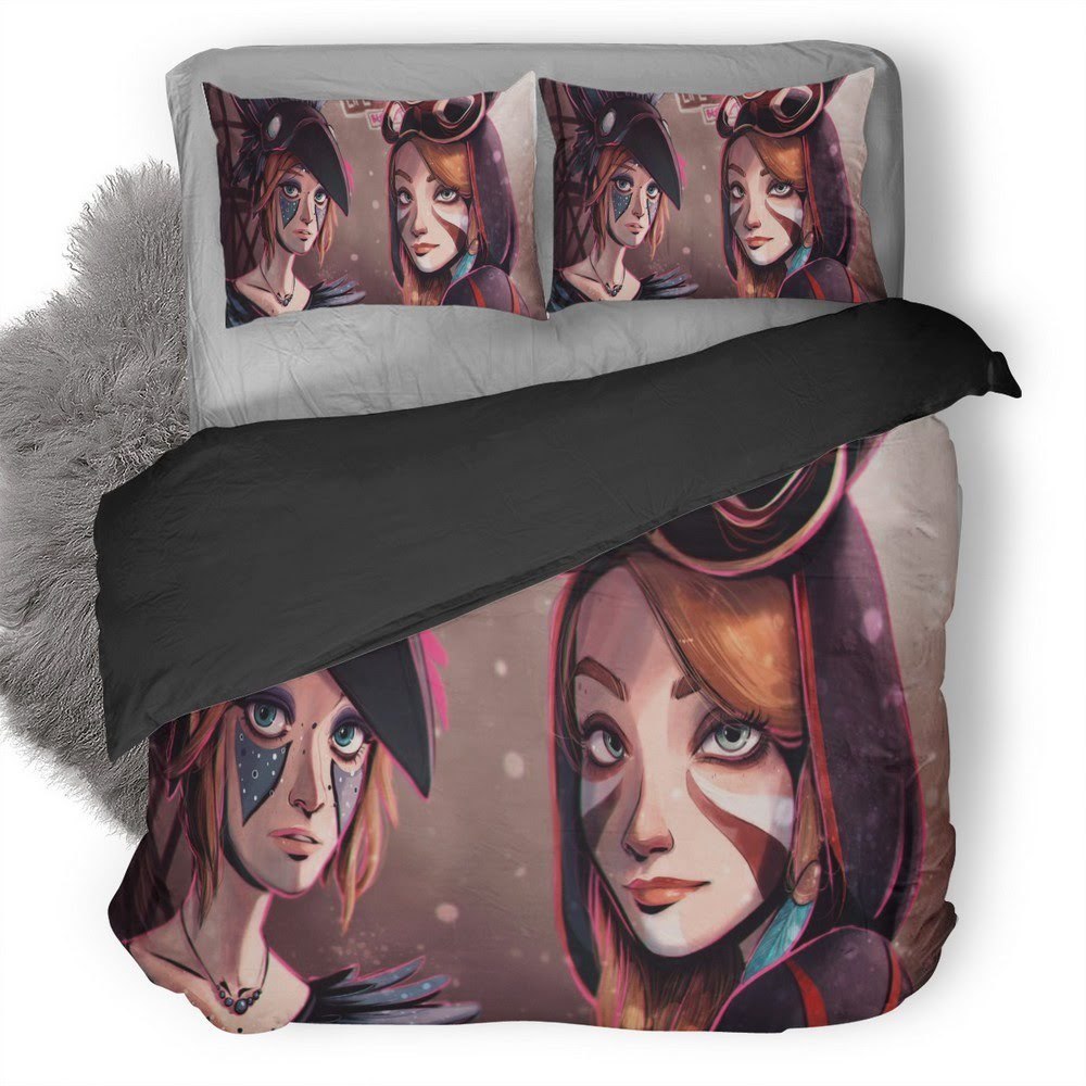 Life Is Strange Ariel And Prospera 3D Customized Duvet Cover Bedding Set