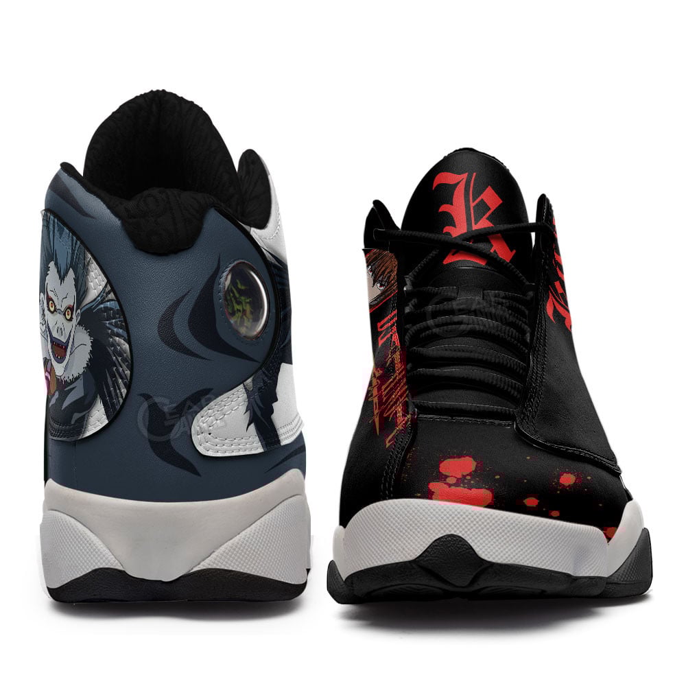 Light Yagami and Ryuk JD13 Sneakers Death Note Custom Anime Shoes