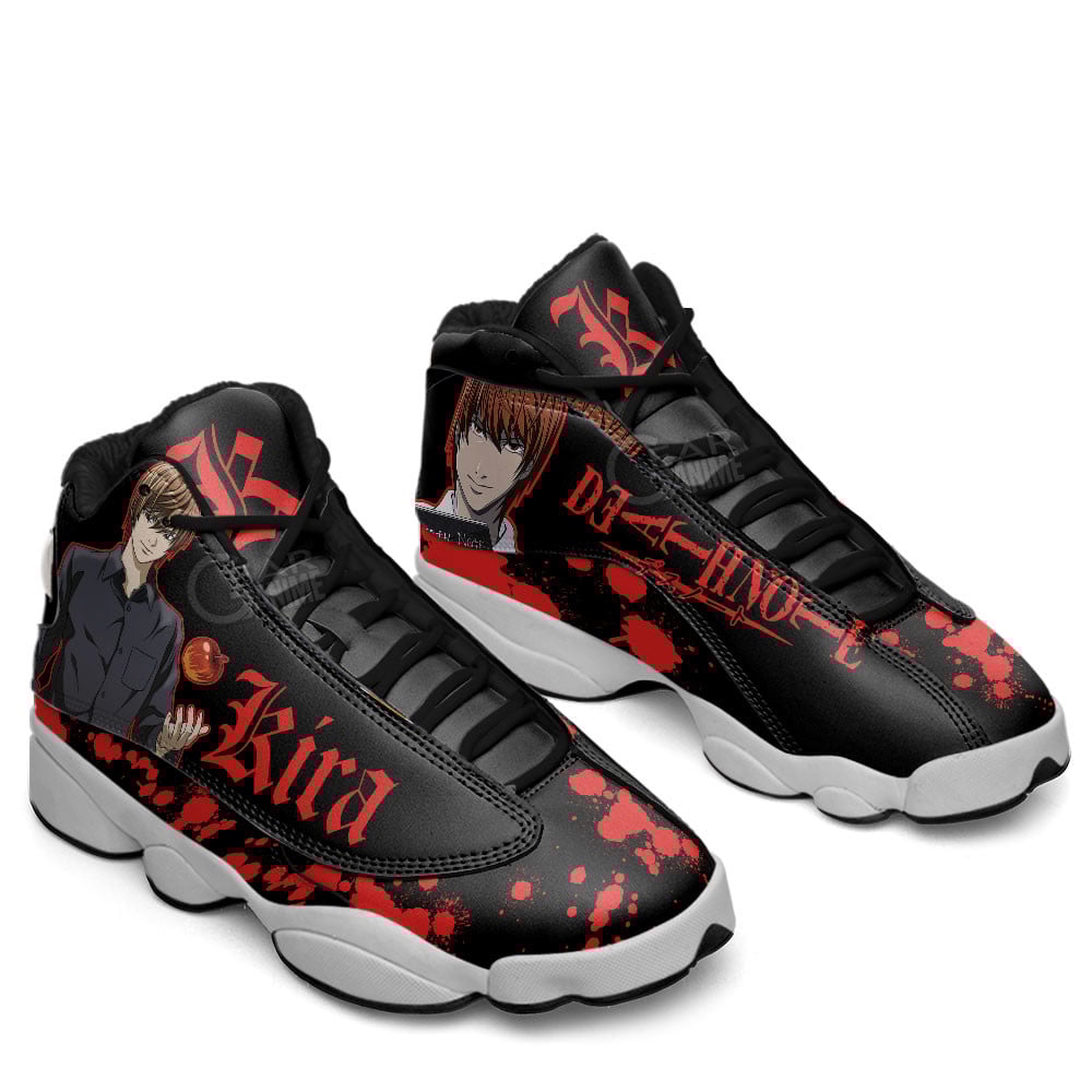 Light Yagami JD13 Sneakers Death Note Custom Anime Shoes