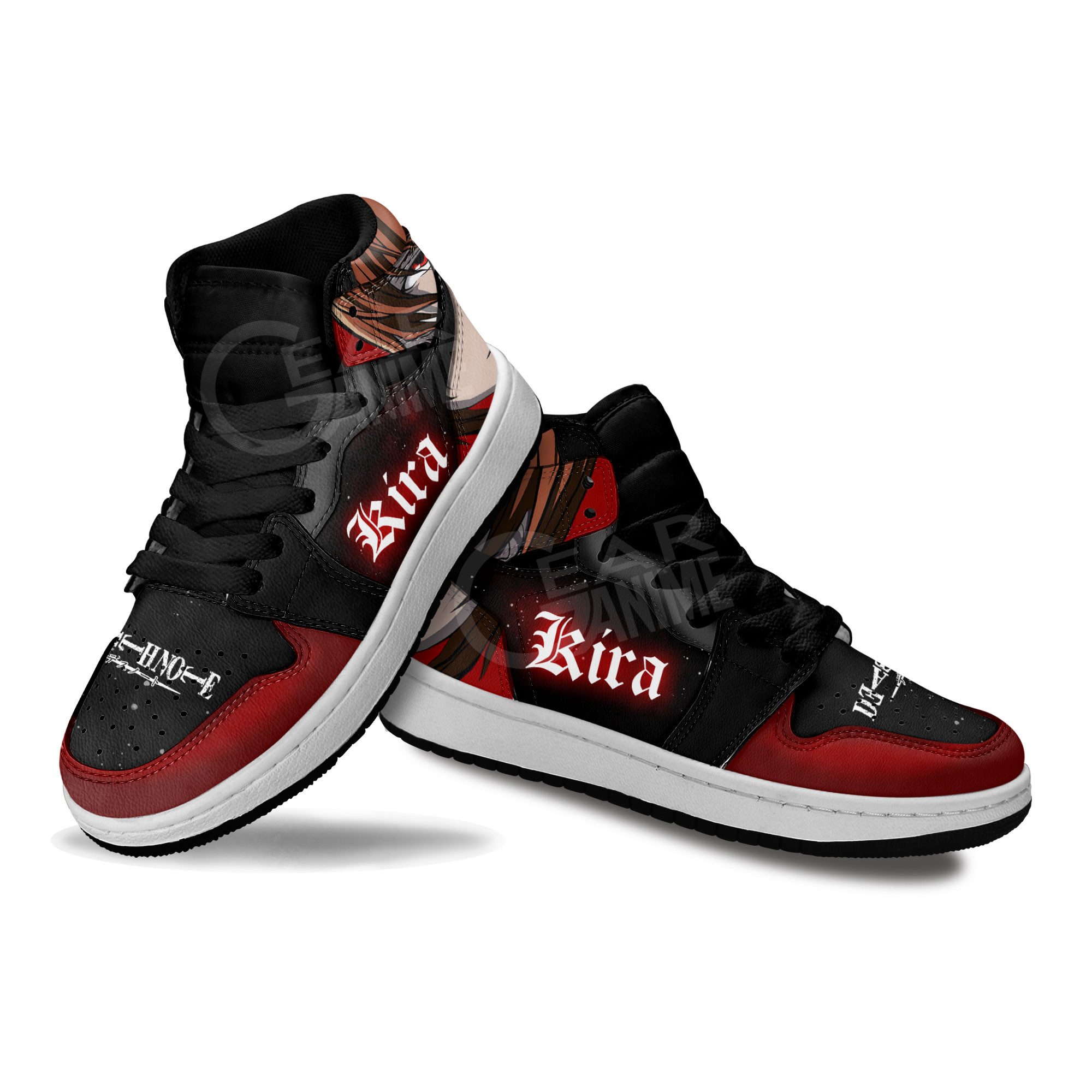 Light Yagami Kids Sneakers Death Note Anime Kids Shoes