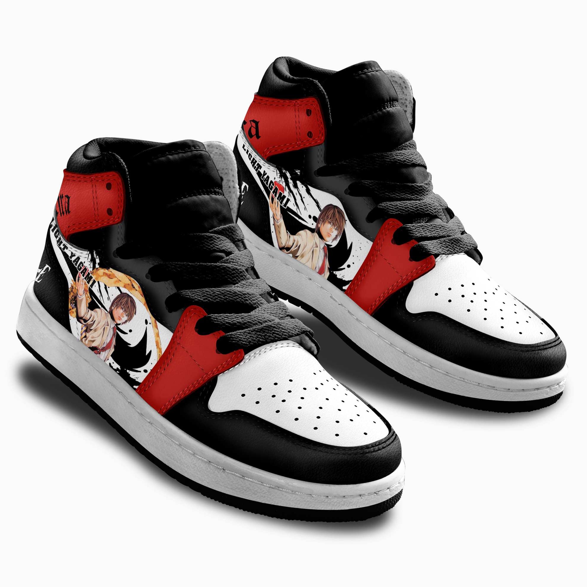 Light Yagami Kids Sneakers Death Note Anime Shoes For Kids