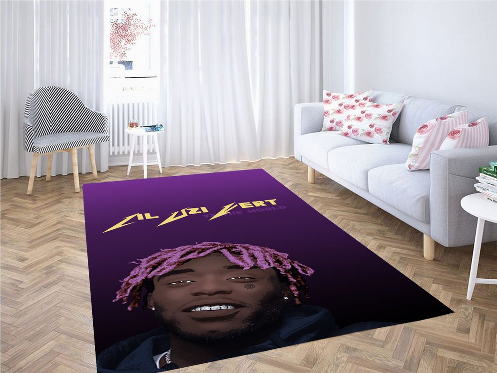 Lil Uzi Vert Living Room Modern Carpet Rectangle Rug