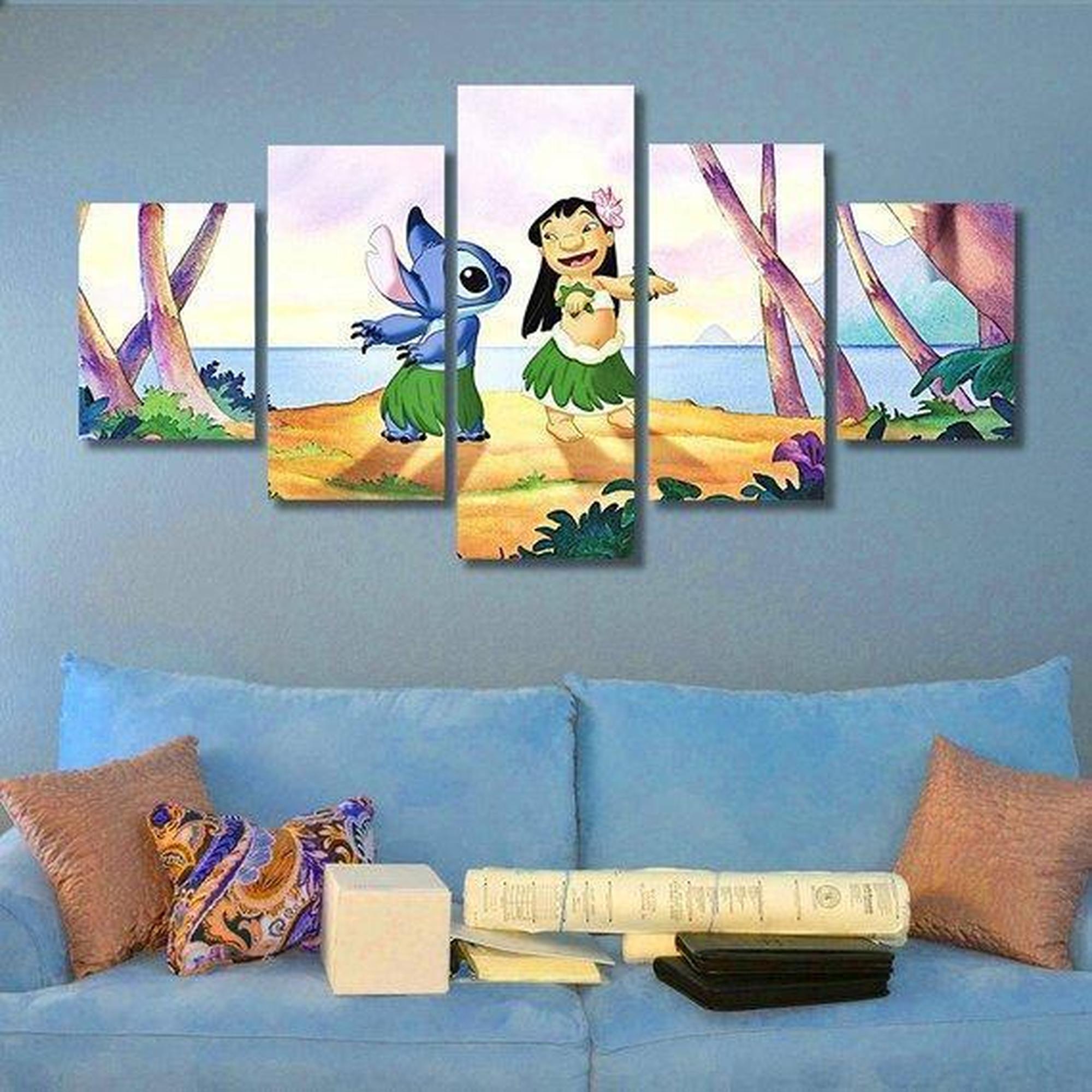 Lilo And Stitch Hawaii Disney – Canvas Art Wall Decor