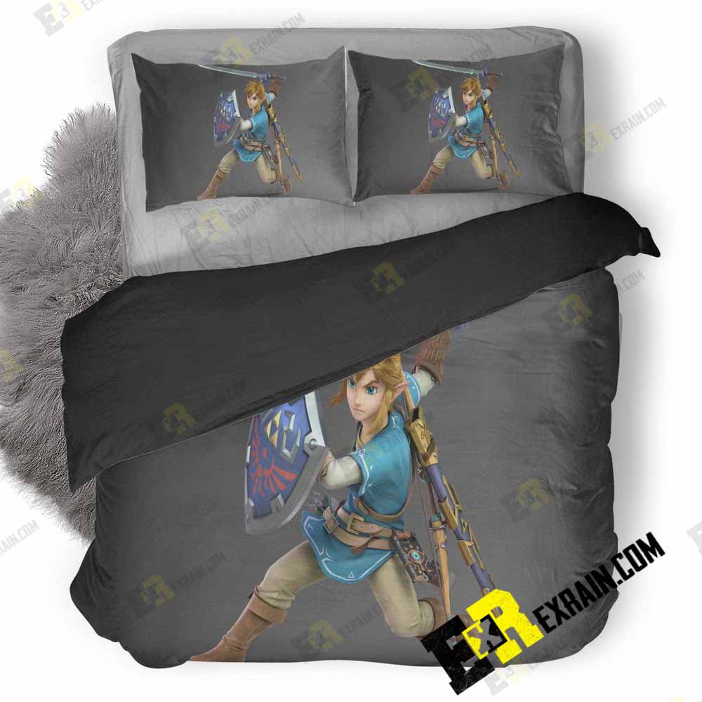 Link Super Smash Bros Ultimate Xo 3D Customized Duvet Cover Bedding Set